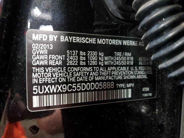 2013 BMW X3 XDRIVE2 - 5UXWX9C55D0D05888