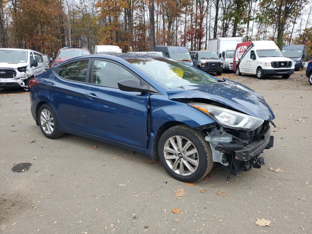 Lot #3319986174 2016 HYUNDAI ELANTRA SE