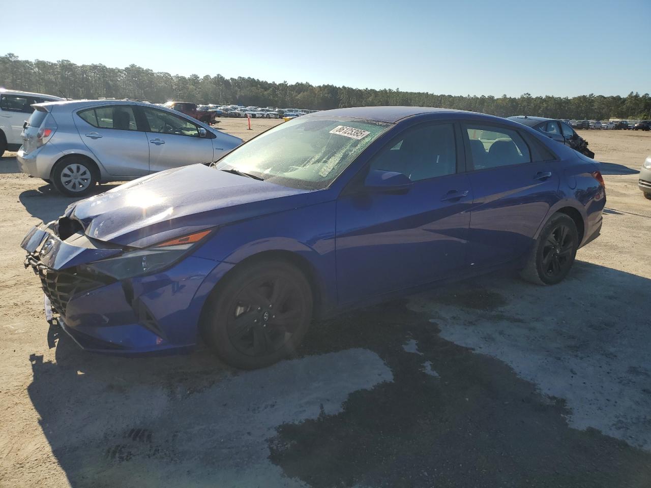 Lot #3292410290 2021 HYUNDAI ELANTRA SE