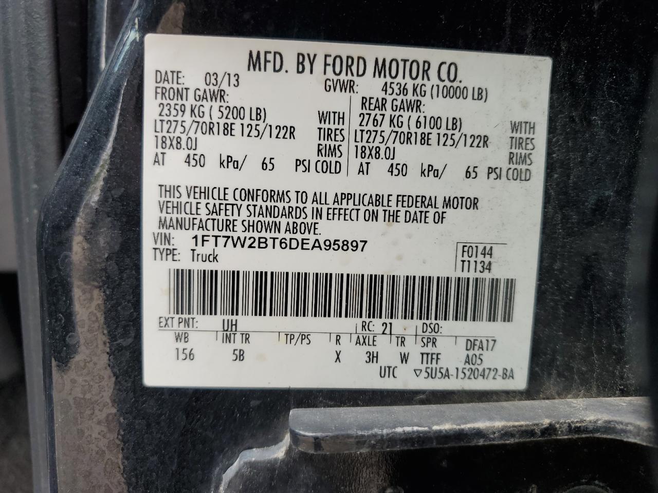 FORD F-250 SUPER DUTY