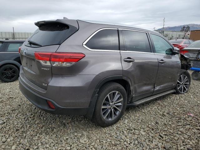 2019 TOYOTA HIGHLANDER HYBRID 5TDJGRFH1KS060743