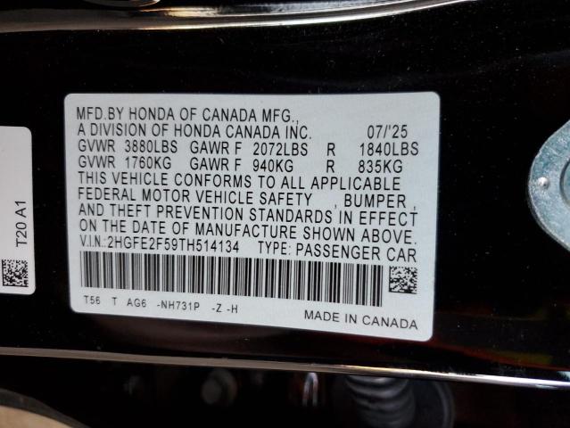 2026 HONDA CIVIC SPOR #3296907814