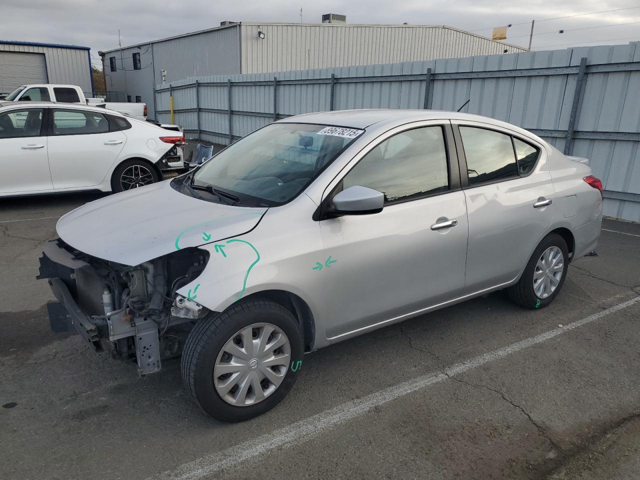 Lot #3309486639 2017 NISSAN VERSA S