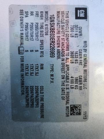 2014 CHEVROLET TAHOE K150 - 1GNSKBE03ER226969