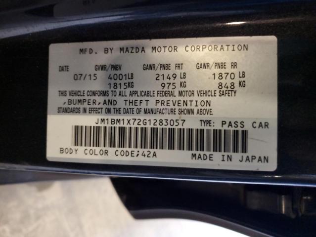 2016 MAZDA 3 GRAND TO #3305407324