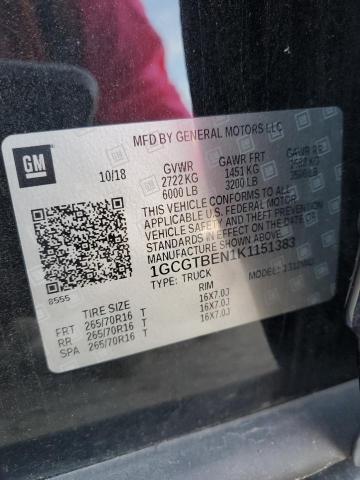 2019 CHEVROLET COLORADO #3258848825