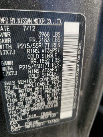 2013 NISSAN JUKE S - JN8AF5MRXDT200160