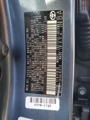 2016 TOYOTA COROLLA L #3282582886