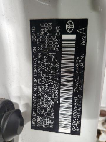 2010 TOYOTA PRIUS #3304669928