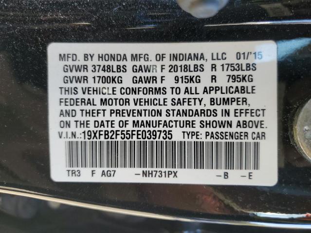 2015 HONDA CIVIC LX - 19XFB2F55FE039735