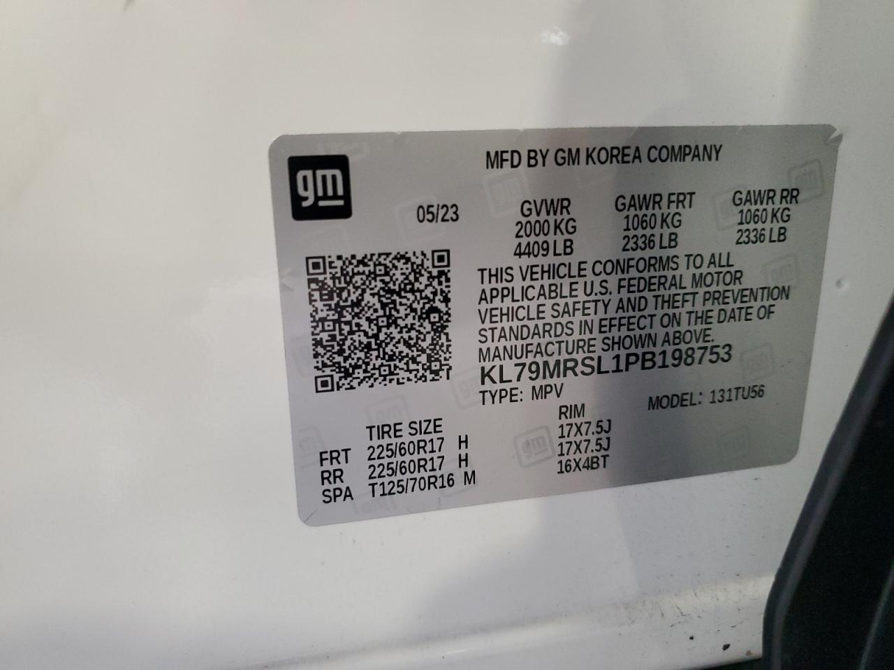 CHEVROLET TRAILBLAZER LT