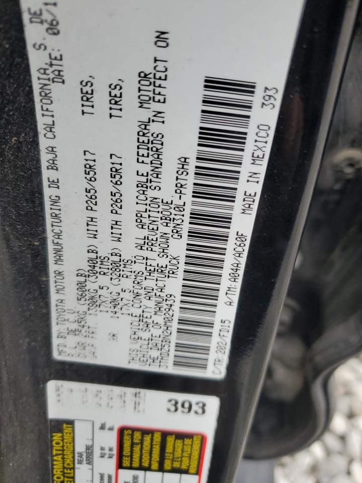 TOYOTA TACOMA DOUBLE CAB