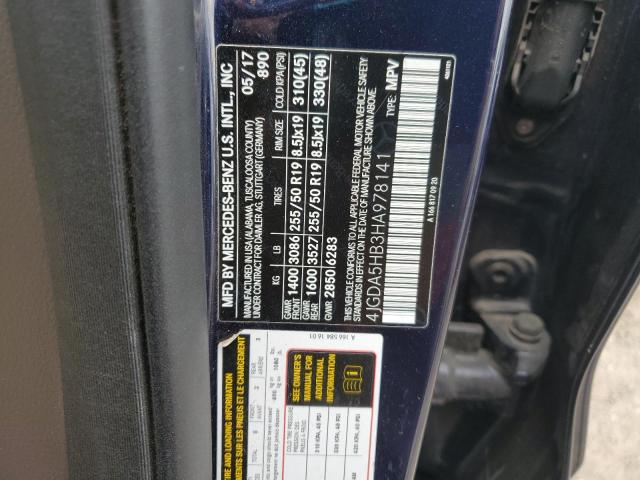 2017 MERCEDES-BENZ GLE 350 4M - 4JGDA5HB3HA978141