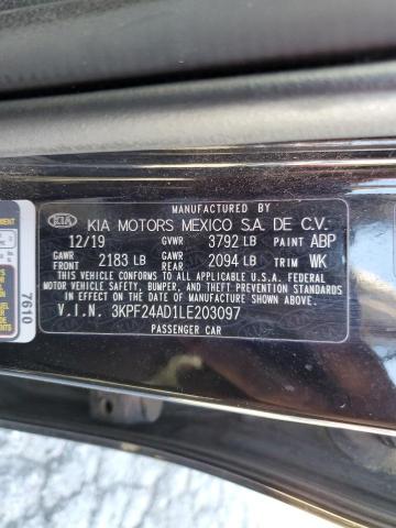 2020 KIA FORTE FE - 3KPF24AD1LE203097