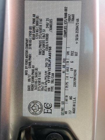 2018 FORD F150 SUPER - 1FTFW1E56JFA49768