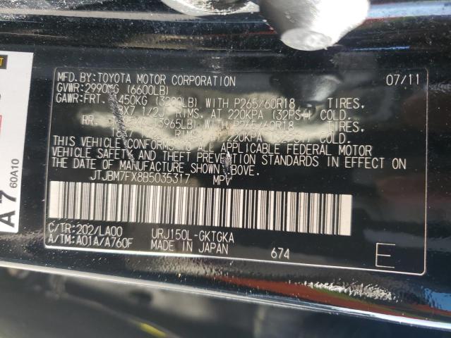 2011 LEXUS GX 460 #3301748363