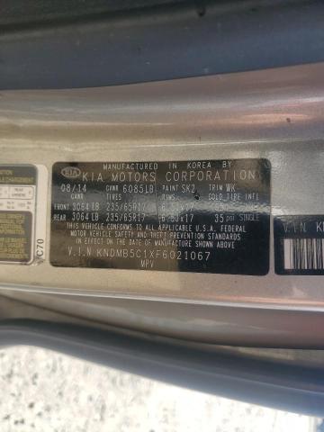 2015 KIA SEDONA LX - KNDMB5C1XF6021067