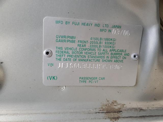 2006 SUBARU FORESTER 2 #3304499577