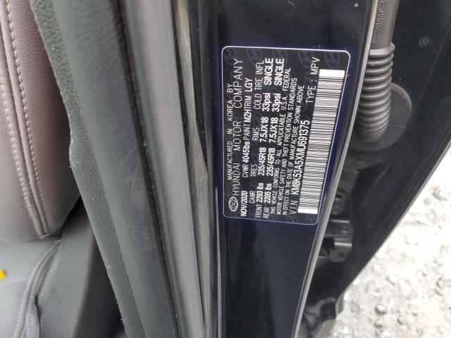 2021 HYUNDAI KONA ULTIM KM8K53A5XMU691375