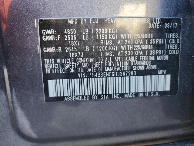 2017 SUBARU OUTBACK 3. - 4S4BSENC6H3367283