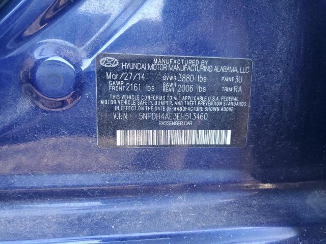 2014 HYUNDAI ELANTRA SE - 5NPDH4AE3EH513460