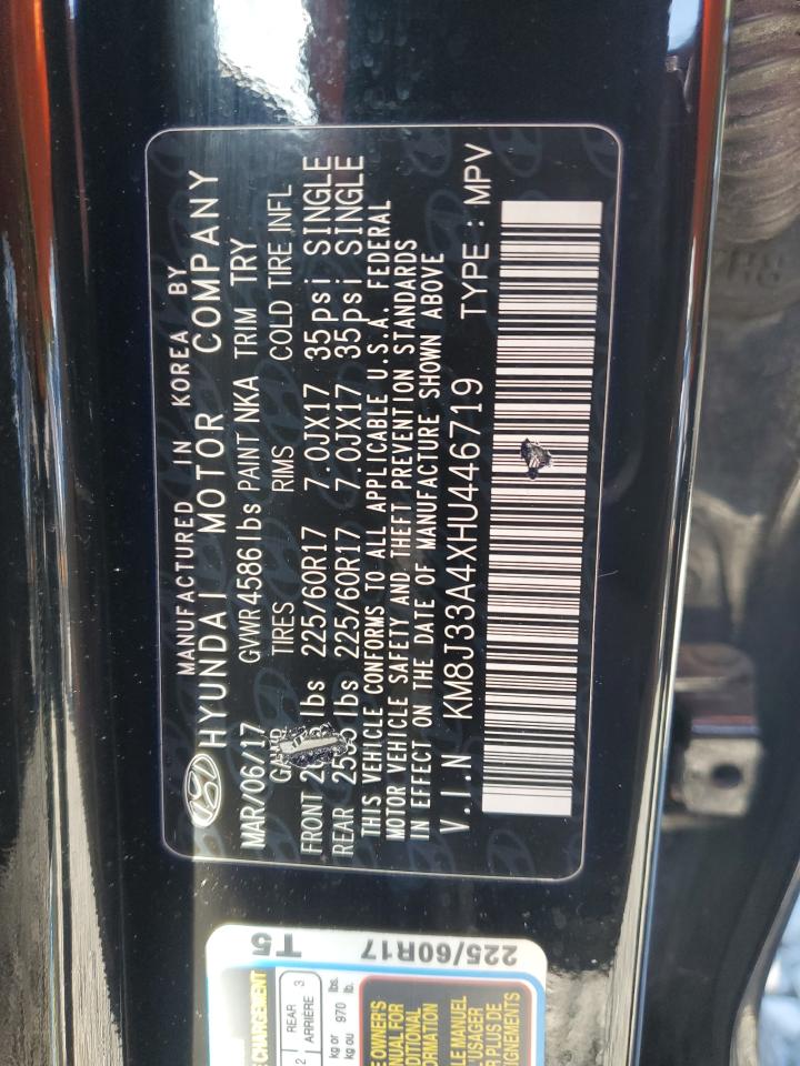 Lot #3269938988 2017 HYUNDAI TUSCON