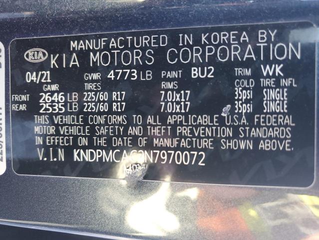 2022 KIA SPORTAGE L #3302646028