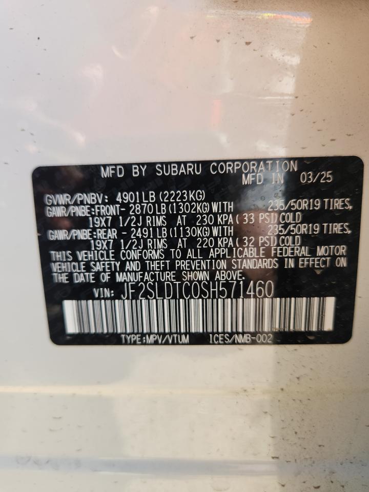 SUBARU FORESTER TOURING