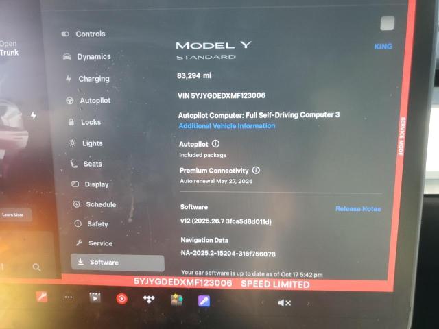 2021 TESLA MODEL Y #3297884775