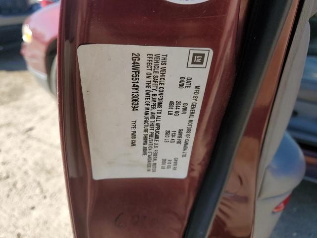 2000 BUICK REGAL GS #3286774919