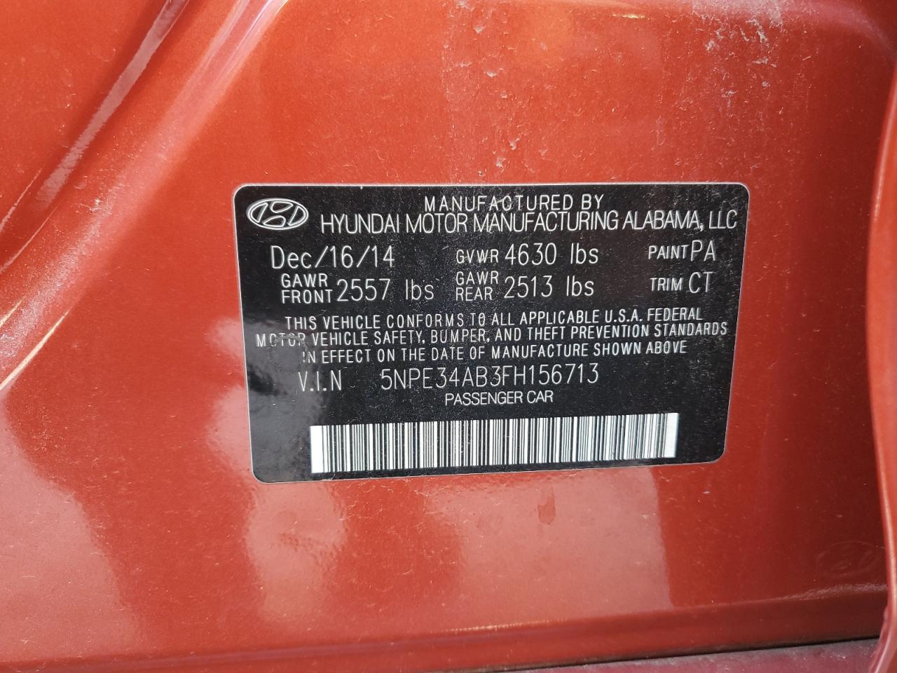 HYUNDAI SONATA SPORT