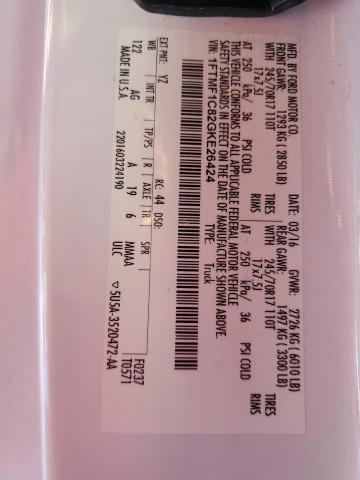 2016 FORD F150 1FTMF1C82GKE26424