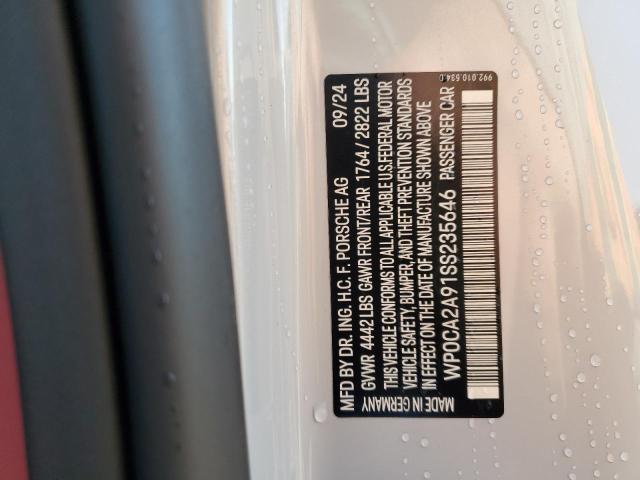 2025 PORSCHE 911 CARRER #3284115549
