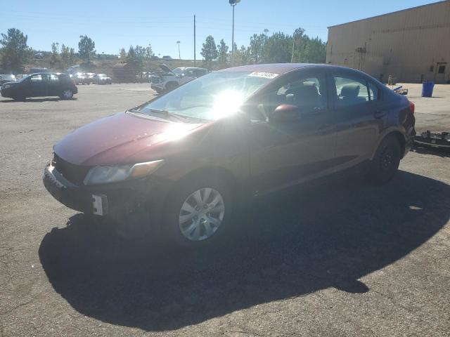 Global Auto Auctions: 2012 HONDA CIVIC LX