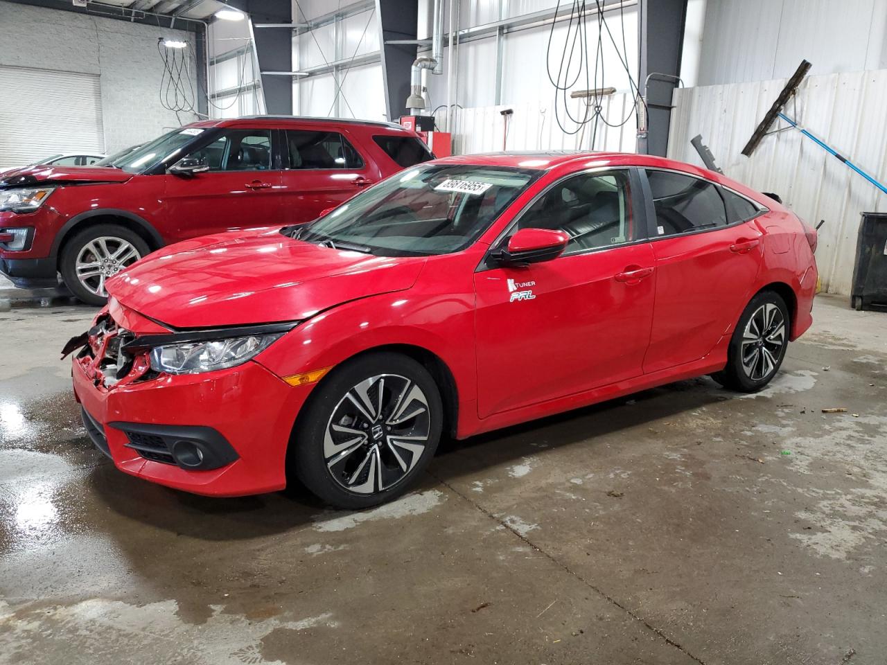 Lot #3281597417 2018 HONDA CIVIC EXL