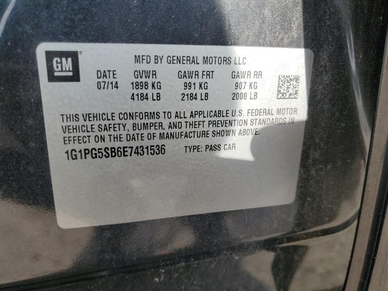 2014 CHEVROLET CRUZE LTZ - 1G1PG5SB6E7431536