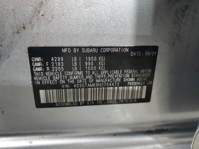 2022 SUBARU IMPREZA SP #3282543862