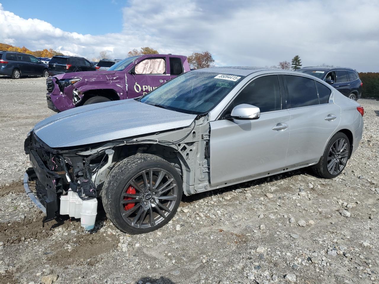 Lot #3302728999 2017 INFINITI Q50 RED SP