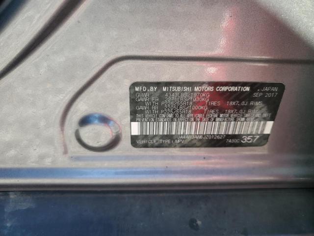 2018 MITSUBISHI OUTLANDER - JA4AR3AW6JZ012627