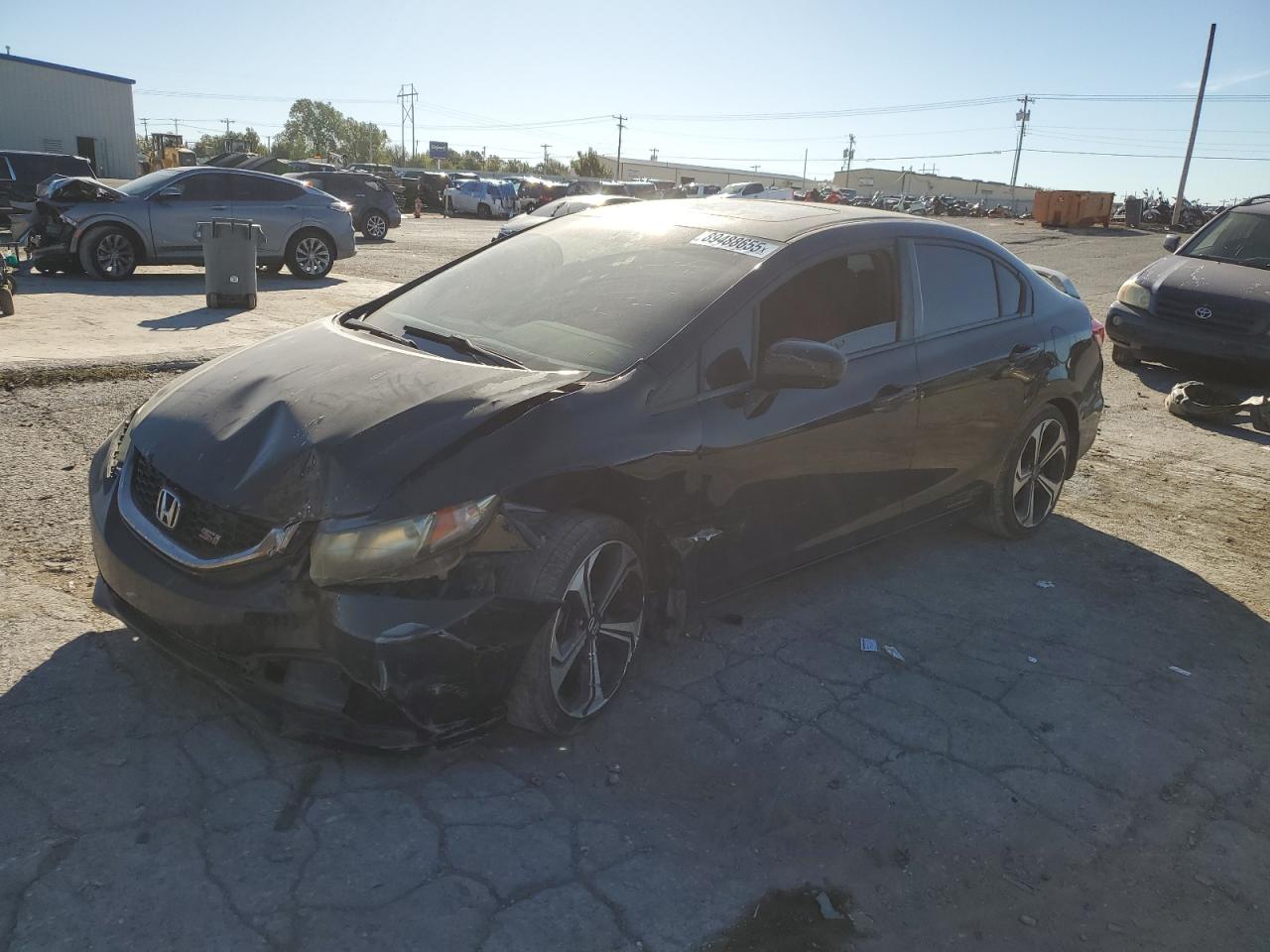 Lot #3301884456 2014 HONDA CIVIC SI