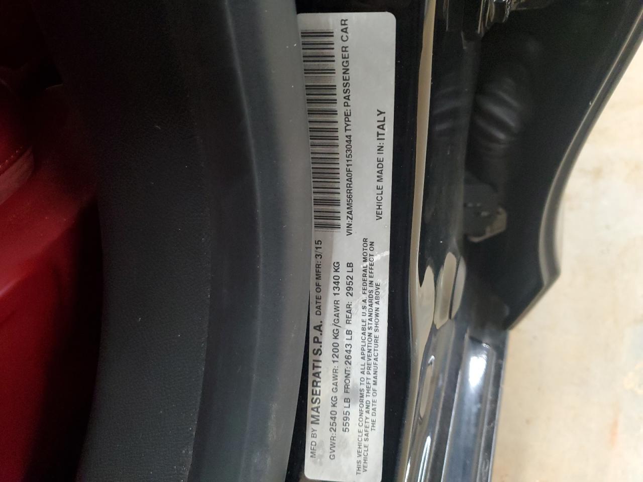 MASERATI QUATTROPORTE S