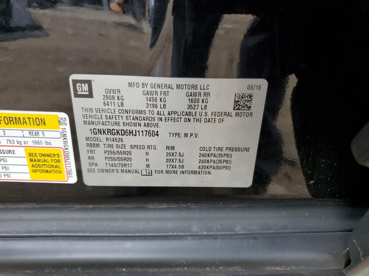 CHEVROLET TRAVERSE LT