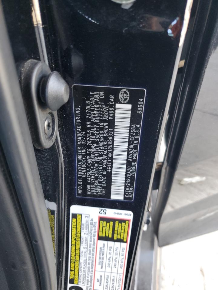 TOYOTA CAMRY SE NIGHT SHADE