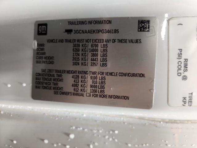 2023 CHEVROLET SILVERADO - 3GCNAAEK0PG346185