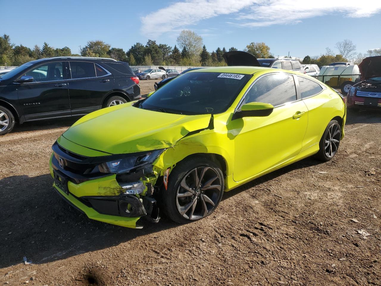 Lot #3284914968 2019 HONDA CIVIC SPOR