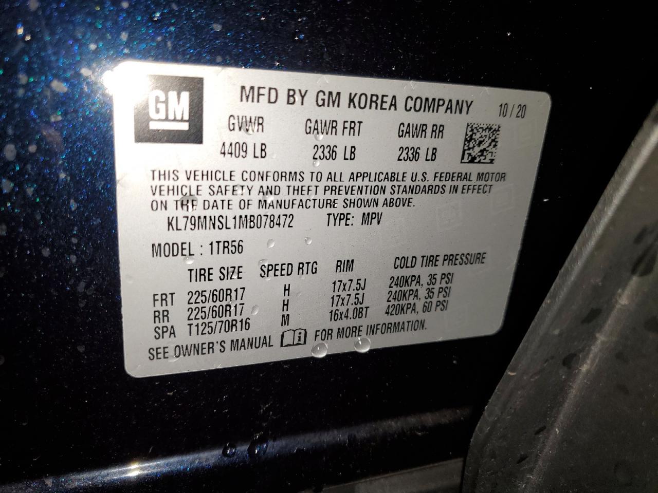 CHEVROLET TRAILBLAZER LS