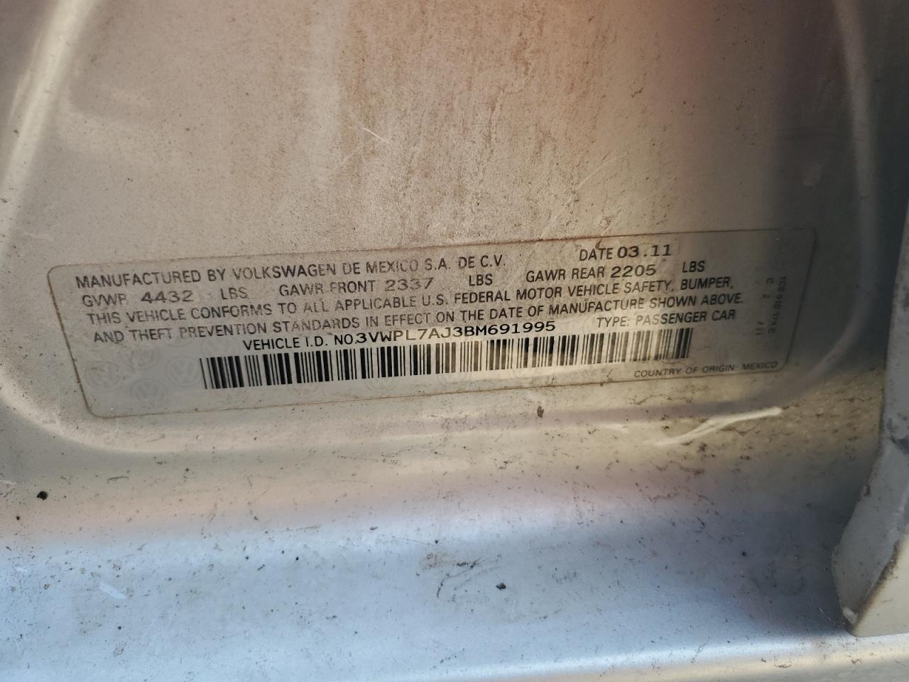 VOLKSWAGEN JETTA TDI