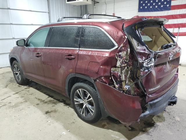 2016 TOYOTA HIGHLANDER - 5TDJKRFH4GS227313