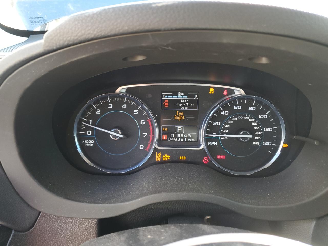 SUBARU FORESTER 2.5I TOURING