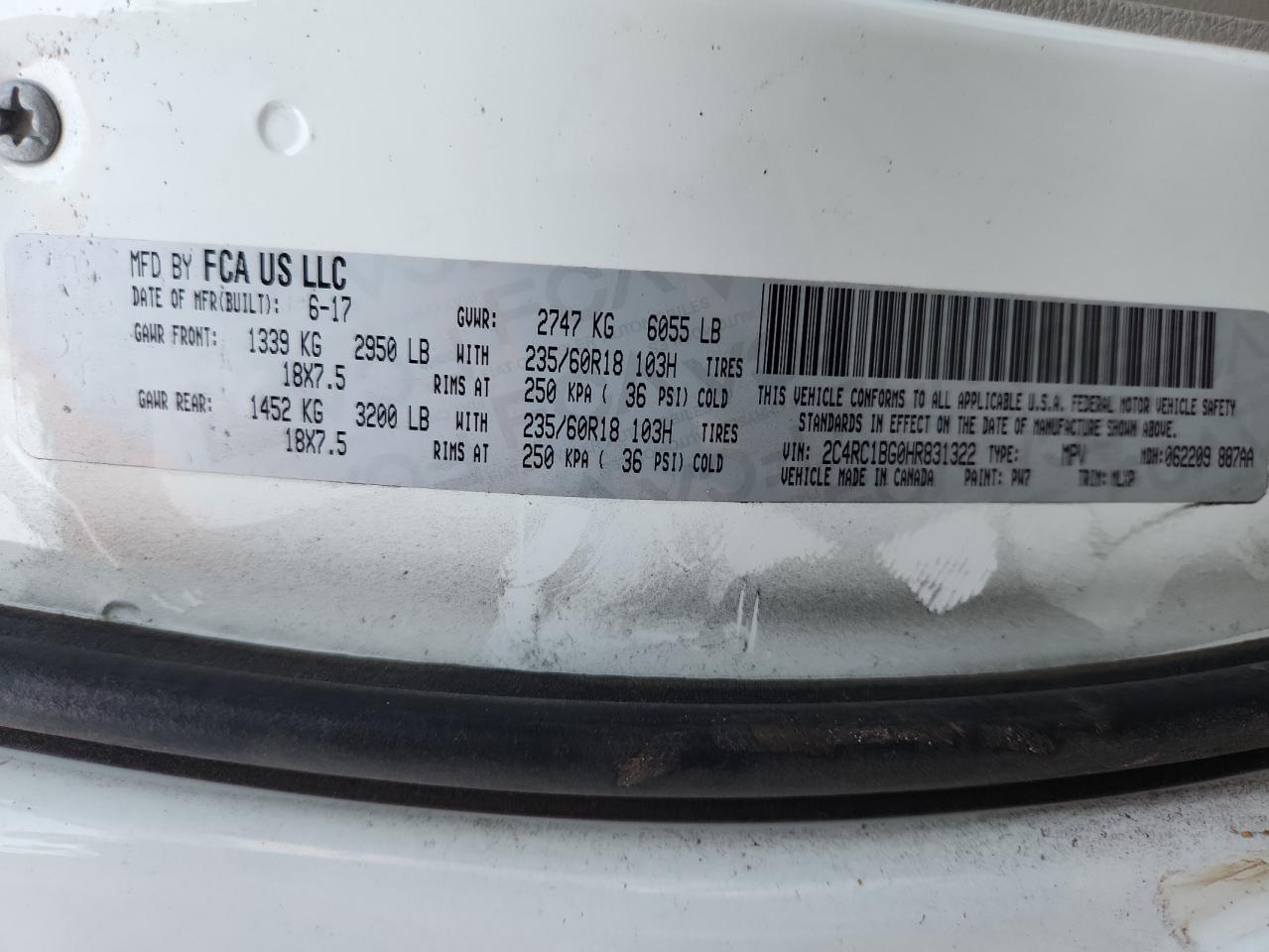 CHRYSLER PACIFICA TOURING L